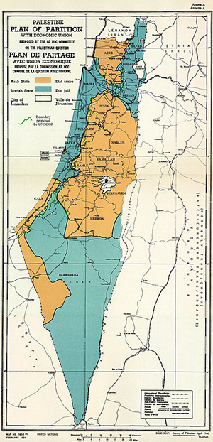 Resolução 181 plano de partilha Techmagia Resolução 181 da ONU