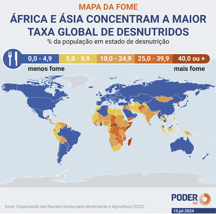 O Mapa da Fome 2024