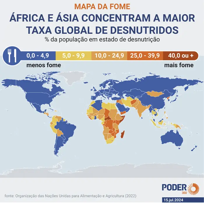 O Mapa da Fome 2024