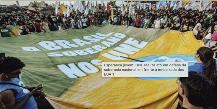 A Soberania nos UNE Techmagia Soberania Nacional e Agenda Brasil