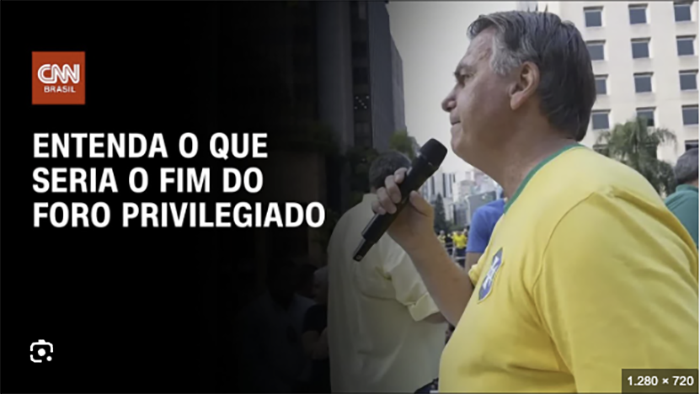Fim do foro privilegiado