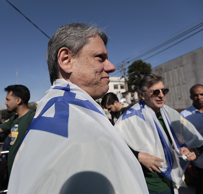 TarcisioIsrael Techmagia Tarcisio e a bandeira de Israel