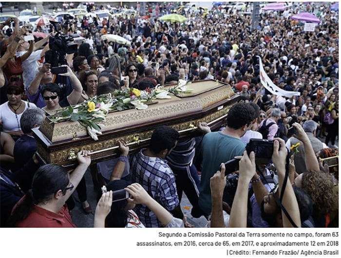 Conflitos no campo e assassinato dos líderes