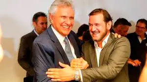 Rueda e Ronaldo Caiado