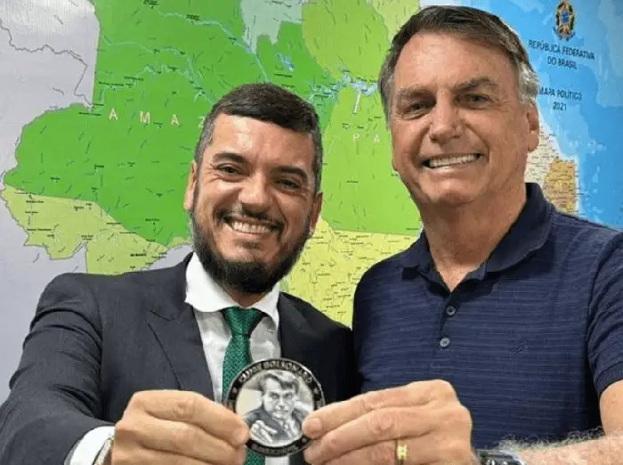 Rodrigo Bacellar e Bolsonaro