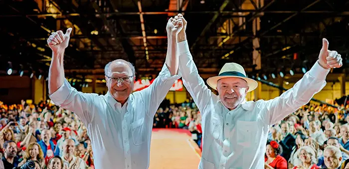 Lula e Alckmin