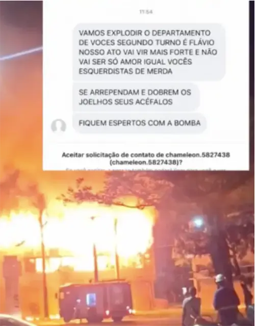 Ameaças da extrema direita